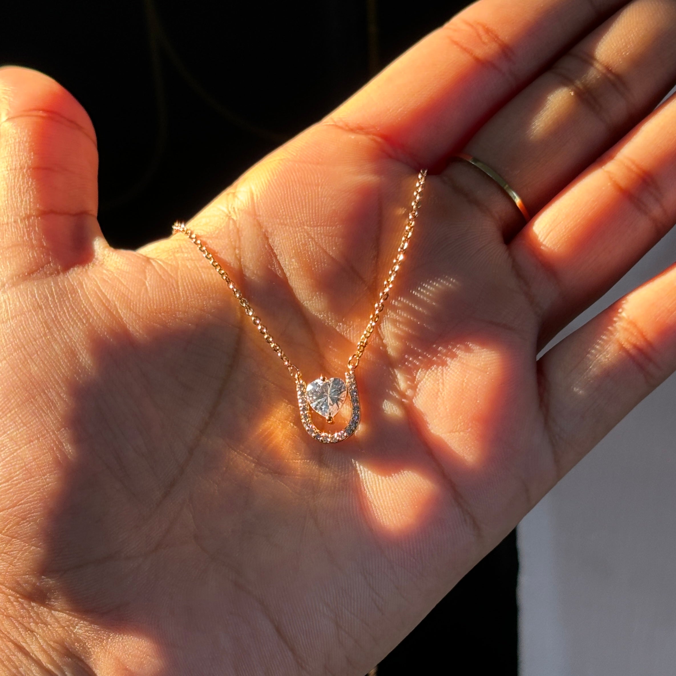 Luv U necklace