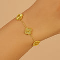 Floral bracelet