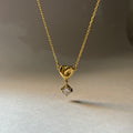 Promise heart necklace