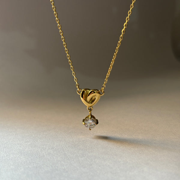 Promise heart necklace