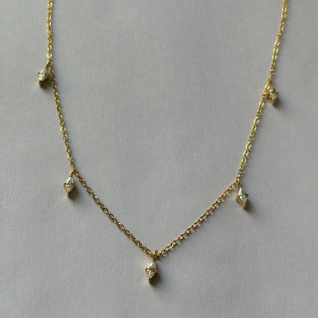 Marquise-Cut Necklace