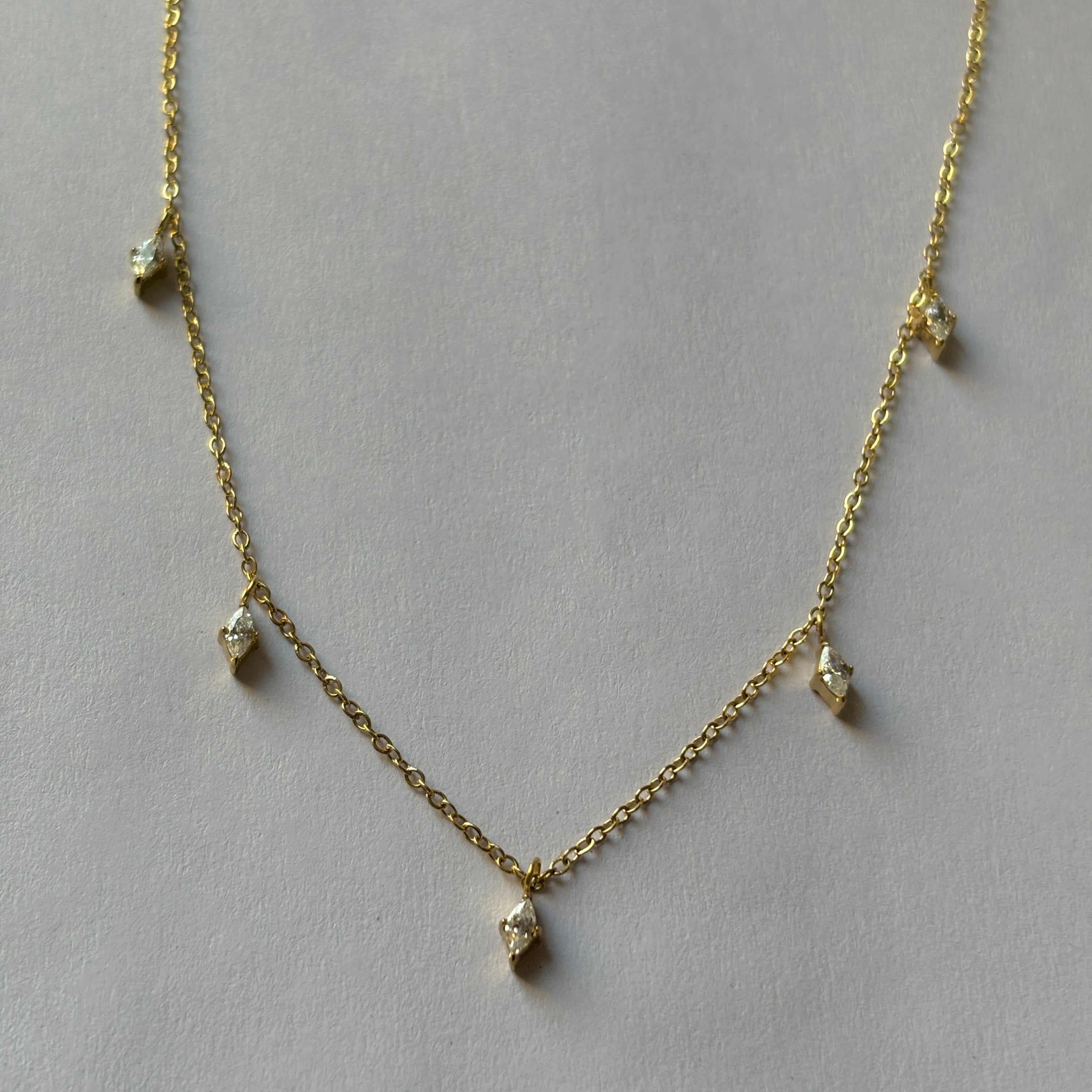 Marquise-Cut Necklace