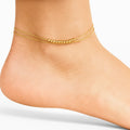 Double layer anklet