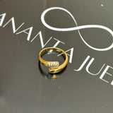 Ahana studed Ring