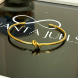 Knot cuff bracelet