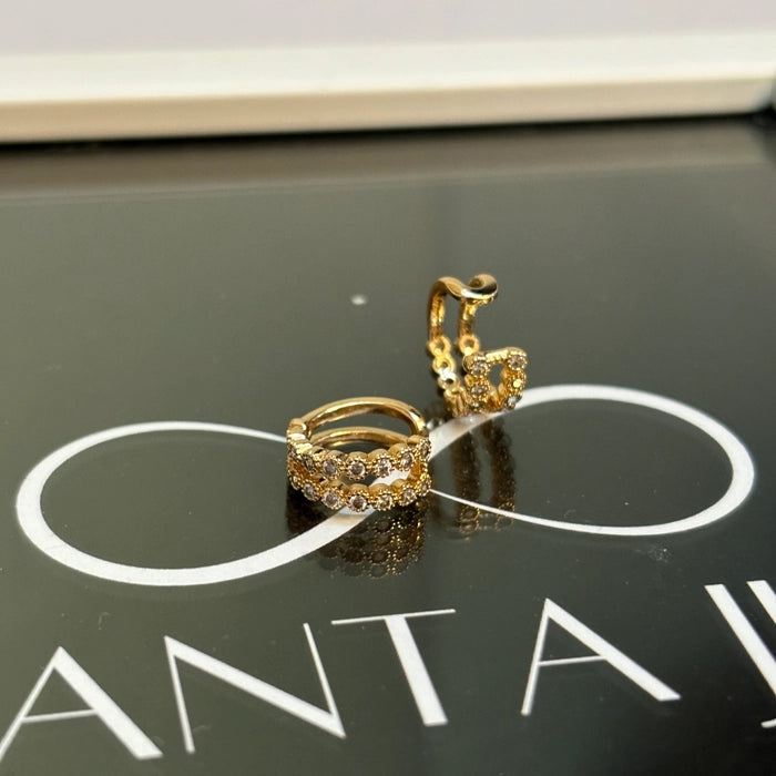 Anya cuff earrings