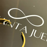 Studded luv band