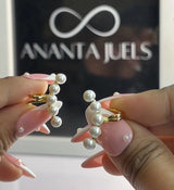 Pearl ear cuff