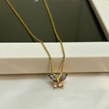 Butterfly necklace