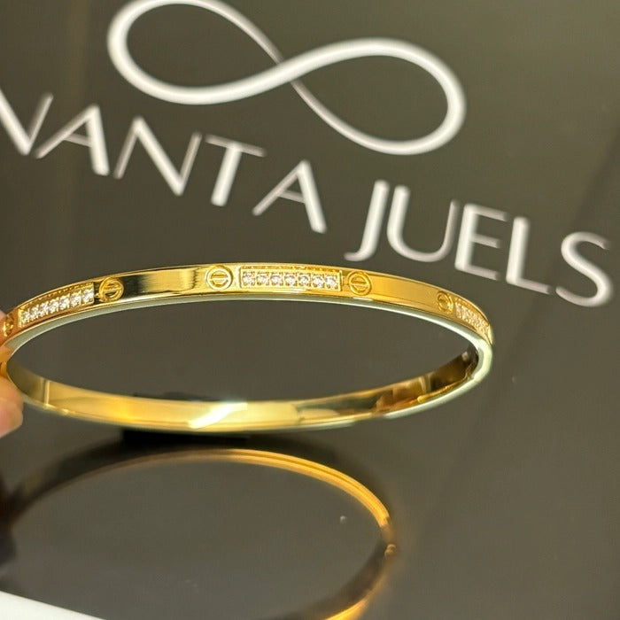 Studded luv band