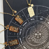 Zodiac sign necklace