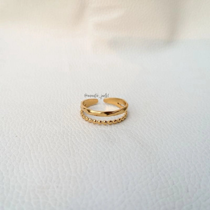 Double layer ring