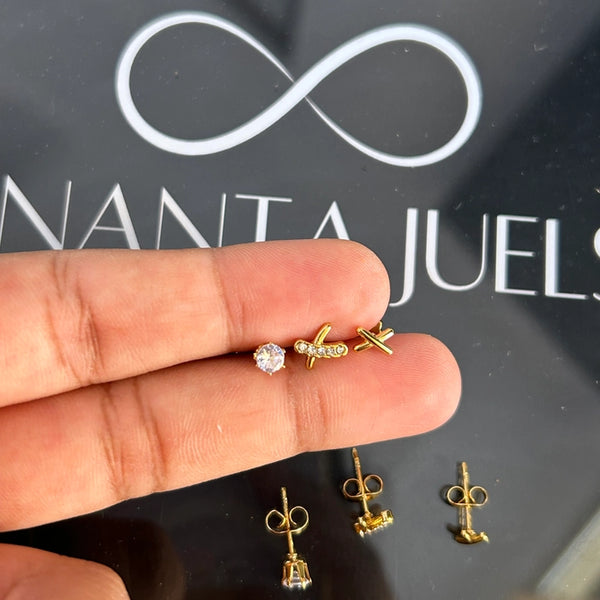 Mini studs set (cross)