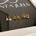 Mini studs set (heart)