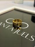 Chunky heart ring