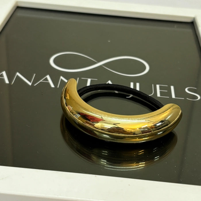 Chunky pony cuff rubber band