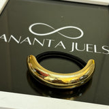 Chunky pony cuff rubber band