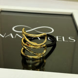 Zigzag pony rubber band