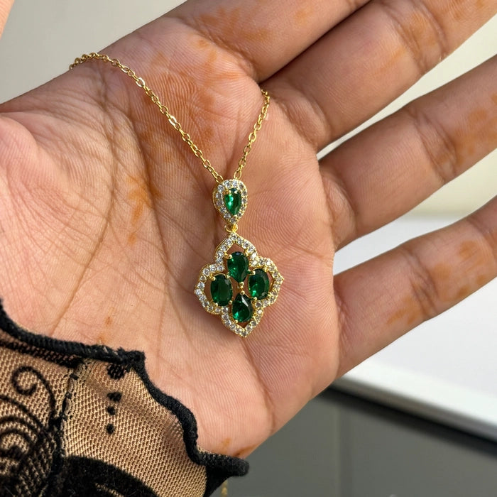 Anne green necklace