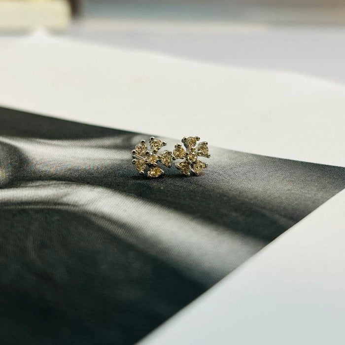 Floral studs