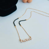 Mangalsutra (rose gold)