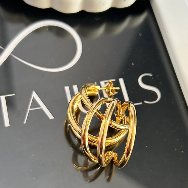 Triple layer hoops ( big)