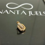 Anvi studded hoops