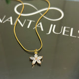 Floral necklace (medium)