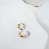 Dual tone hoops