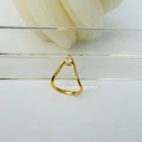 Drop stone vring
