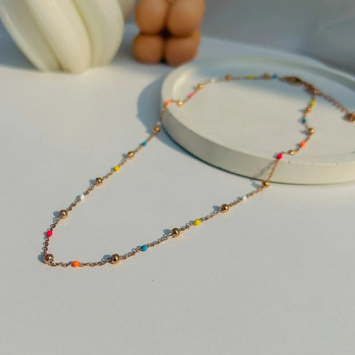 Beaded necklace