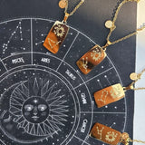 Zodiac sign necklace