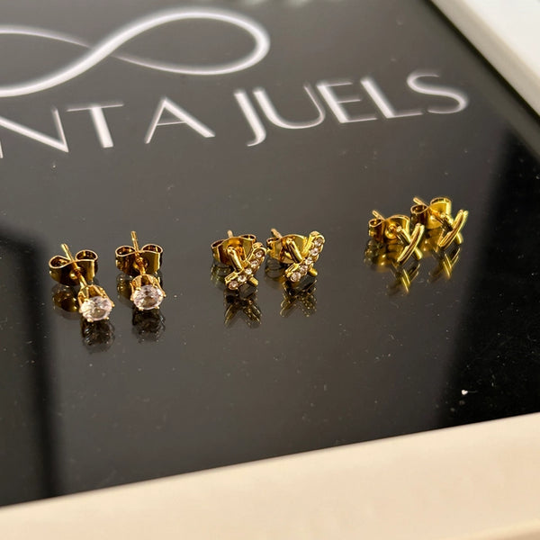 Mini studs set (cross)