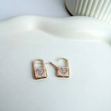 Luv lock earrings