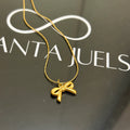 Cute bow necklace