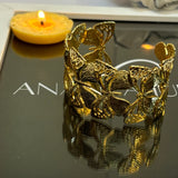 Butterfly cuff bracelet