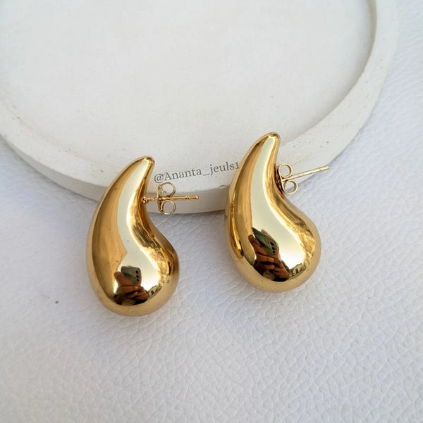 Water drop earrings
