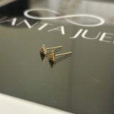 Triangle studs(double piercing)