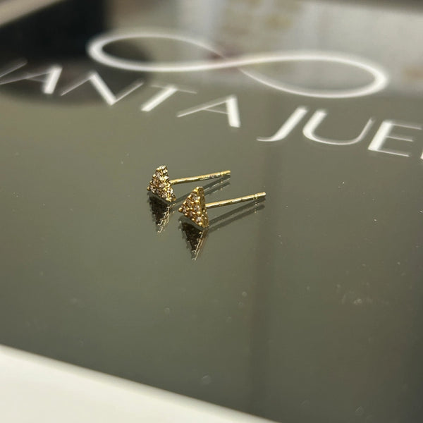 Triangle studs(double piercing)