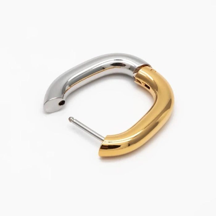 Dual tone hoops