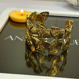 Butterfly cuff bracelet