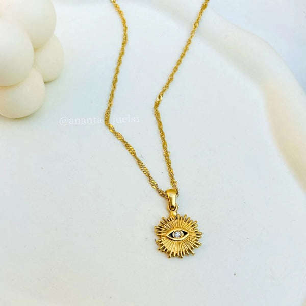 Evil eye necklace 2.0